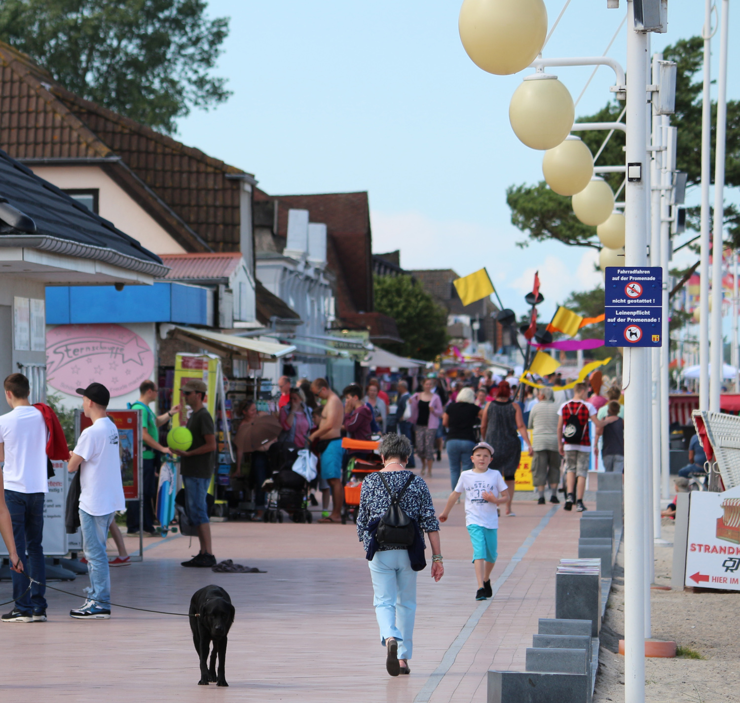 Bummel entlang der Promenade